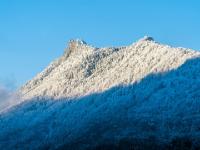 Sonnenaufgang am verschneiten Zellerhorn